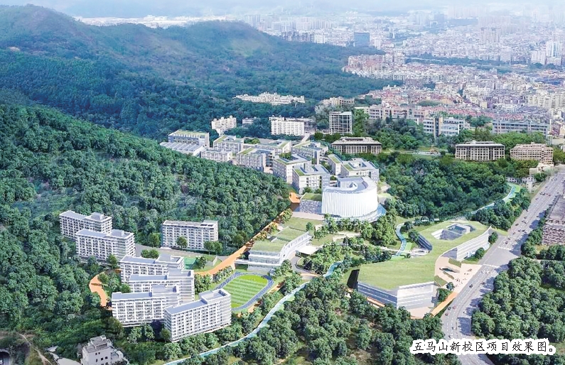 福建技术师范学院新校区建设进展顺利