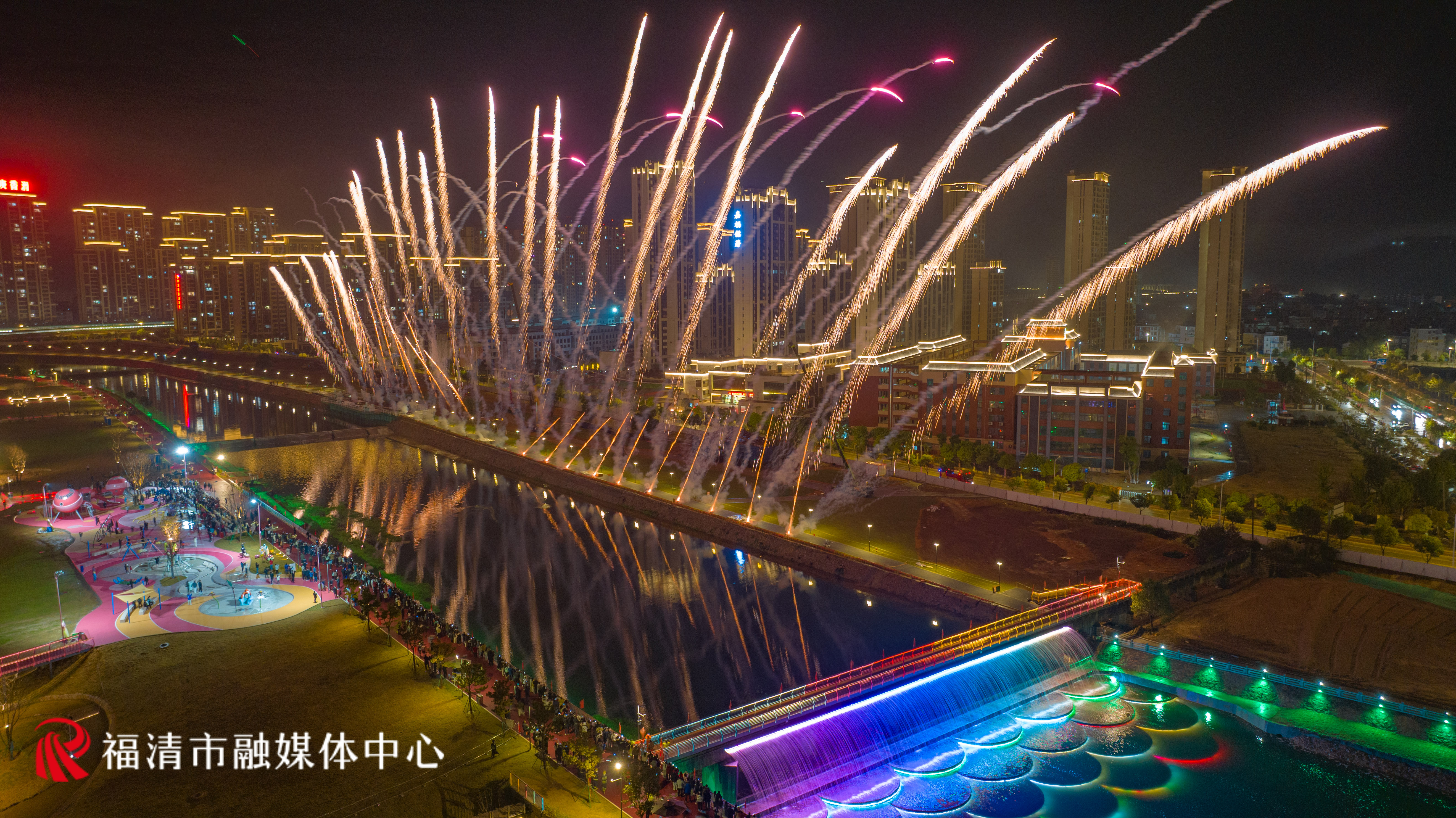 【网络中国节•春节】福清市2024年新春焰火晚会精彩上演
