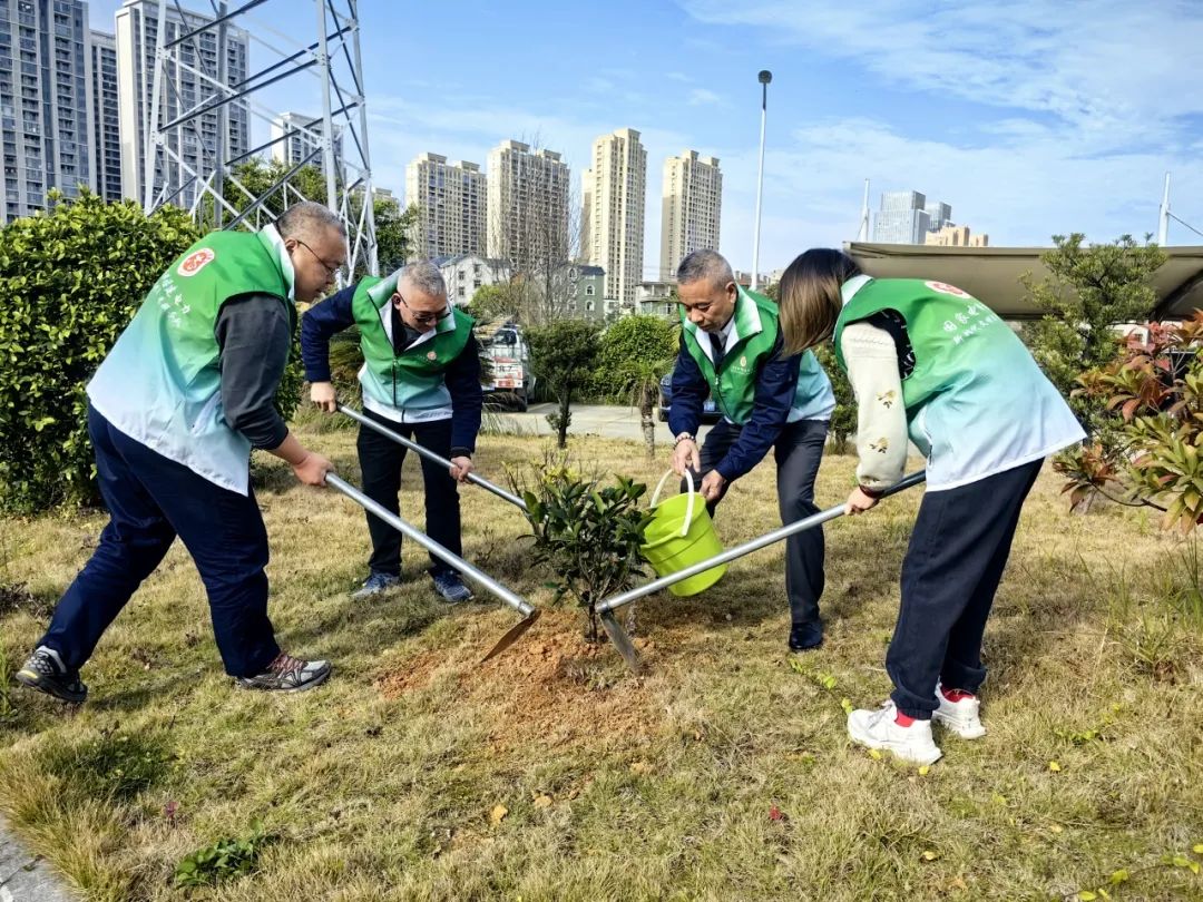 福清供电公司开展植树活动
